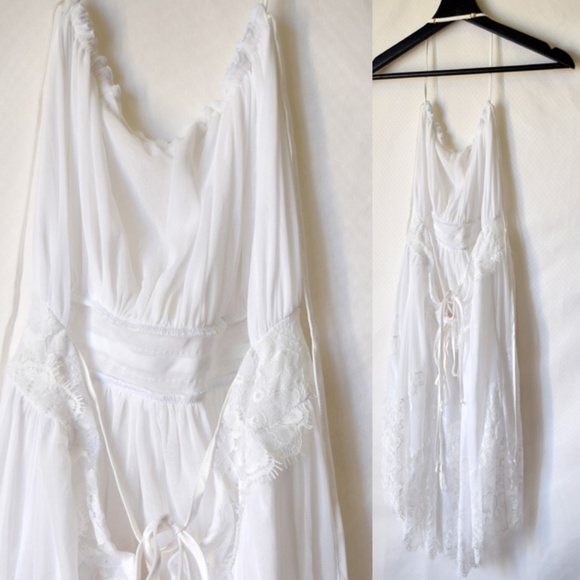 NWOT Hot As Hell HAH Lace Backless Mini Dr… - Picture 5 of 10